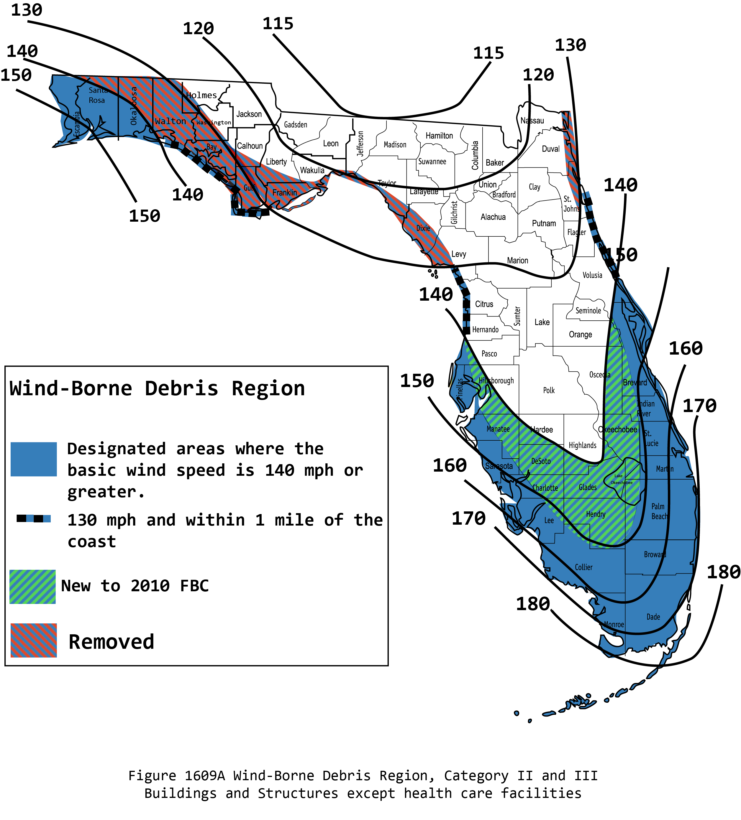 Wind Maps Florida Steel Building Systems